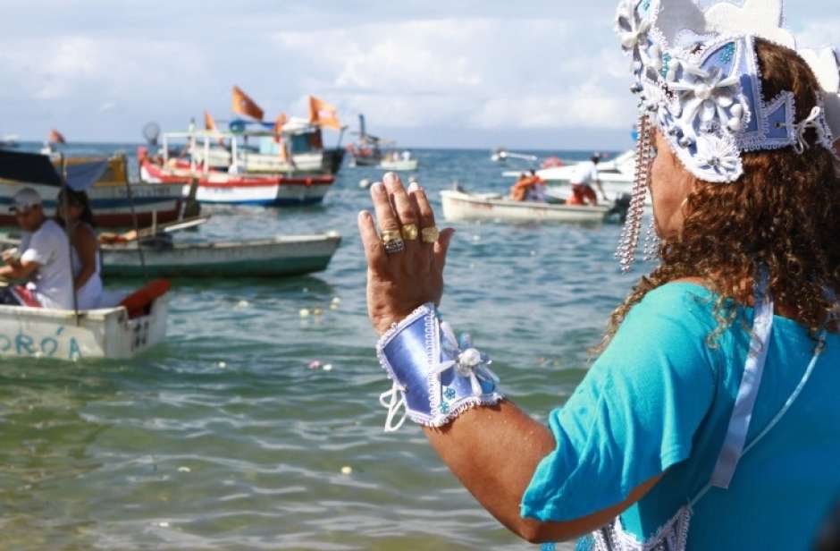 Foto de Festa de Iemanjá - Crédito: BrasilGuias