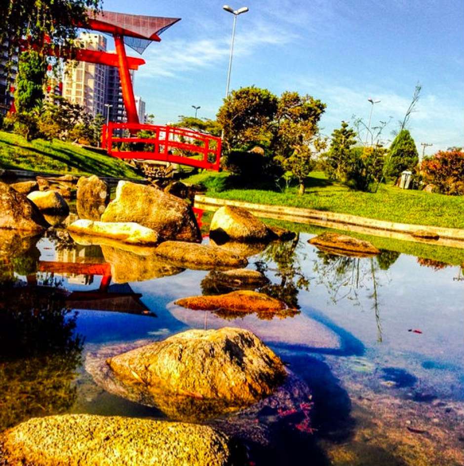 Foto de Praça do Torii - Crédito: Priscila Gomes/BrasilGuias